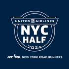 2024 United Airlines NYC Half Zeichen