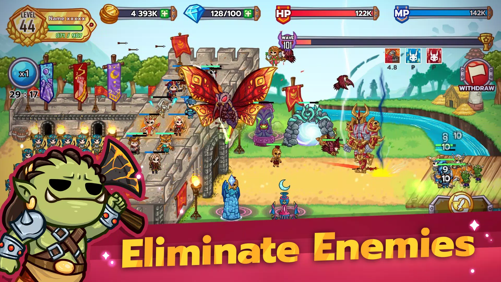 Download Kingdom Quest Tower Defense TD android on PC