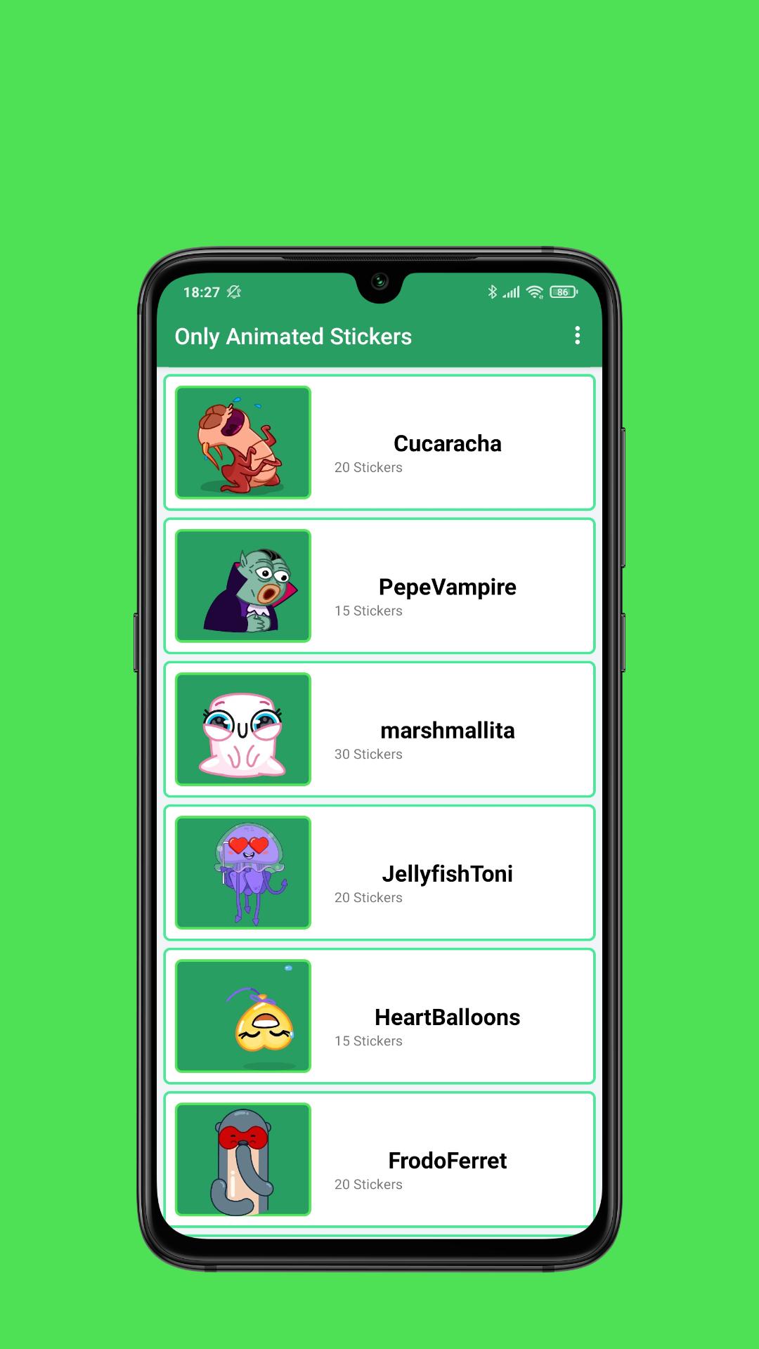 Animated Sticker Archive for Whatsapp APK do pobrania na Androida