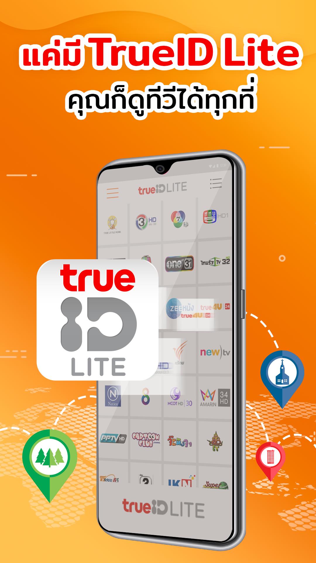 Tải Xuống Apk Trueid Lite: Live Tv App Cho Android