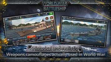 World War Battleship- Agression Marin Jeu de tir Affiche