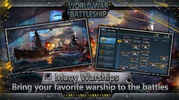 World War Battleship- Aanval Marine Actie Schutter screenshot 1