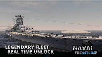 Naval Frontline: Warships WW2 الملصق