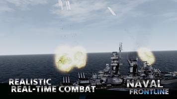 Naval Frontline:Ocean Military تصوير الشاشة 2