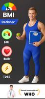 BMI Rechner Gewichtskontrolle Plakat