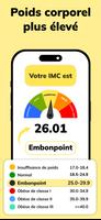 Calcul IMC Poids Idéal & BMR capture d'écran 3