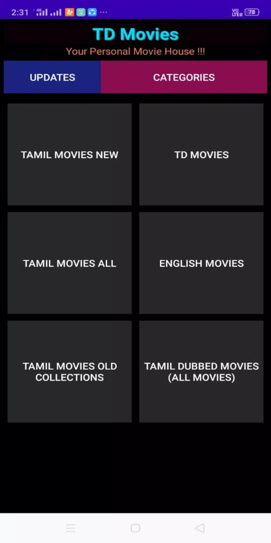 Tamil Dubbed Movies APK for Android Download