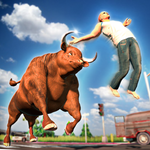 Angry Bull Games: Bullfight 3D icon