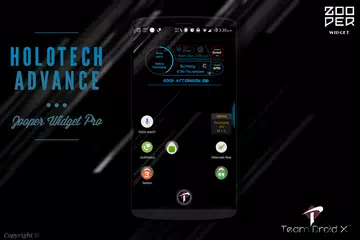 HoloTech - Zooper Widget Skin APK download