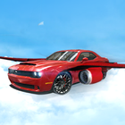 Flying Turbo Jet Car Stunts icône
