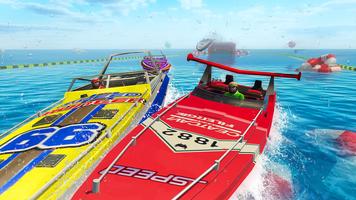 Boat Stunts Racing-Water Games capture d'écran 2