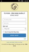 Admin TE-FOOD Vietnam Affiche