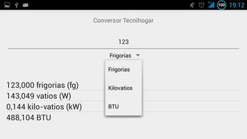 Tecnihogar Conversor screenshot 2