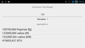 Tecnihogar Conversor تصوير الشاشة 3