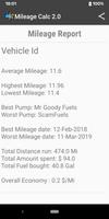 Mileage Calculator 2 স্ক্রিনশট 3