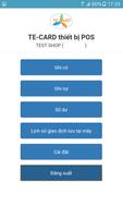TE CARD Android POS capture d'écran 1