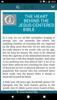 Jesus Centered Bible poster