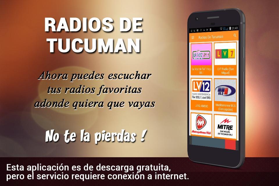 Descarga de APK de Radios De Tucuman En Vivo para Android