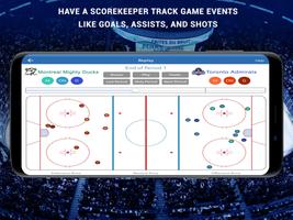 iTrackHockey: Stats/Timekeeper Plakat