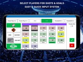 iTrackHockey: Stats/Timekeeper تصوير الشاشة 1