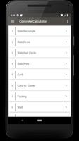 Concrete Calculator โปสเตอร์
