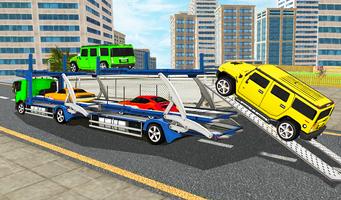 Truck Car Transport Trailer تصوير الشاشة 2