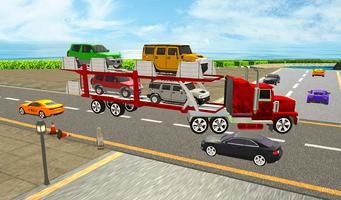 Truck Car Transport Trailer تصوير الشاشة 3
