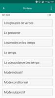 French Conjugation rules پوسٹر