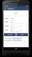 Metal shape weight calculator স্ক্রিনশট 2