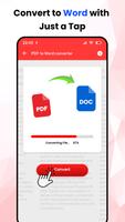 Convertidor de PDF a Word captura de pantalla 1