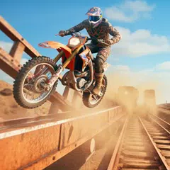 Motocross-Strandfahrradspiele APK Herunterladen