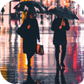 Relaxing Rain Video