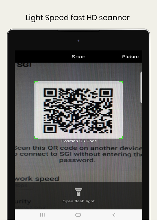 WiFi QrCode Password scanner screenshot 4