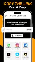 All video downloader hub ภาพหน้าจอ 1