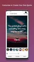 Inspirational Quotes - Quote Creator & Best Quotes Ekran Görüntüsü 2