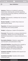 Basic Statistics ภาพหน้าจอ 3