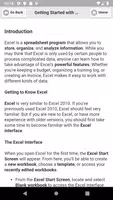 Tutorial for Excel Plakat
