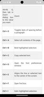 Shortcuts for MS Word capture d'écran 1