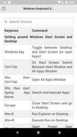 Keyboard Shortcut for Windows स्क्रीनशॉट 1
