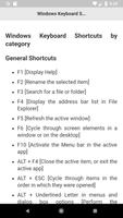Keyboard Shortcut for Windows capture d'écran 2