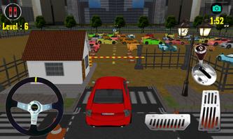 3D سيارة وقوف السيارات تصوير الشاشة 3