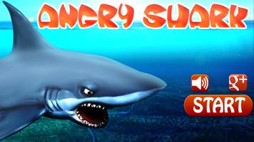 پوستر Angry Shark