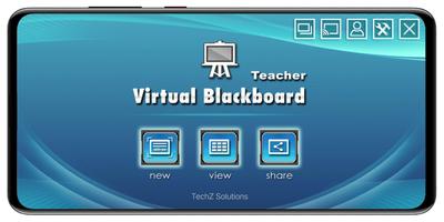 Virtual Blackboard for Teacher Poster