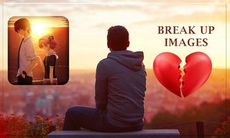 Breakup Quotes Stickers Poster