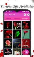 Roses Gif Stickers and Images capture d'écran 2