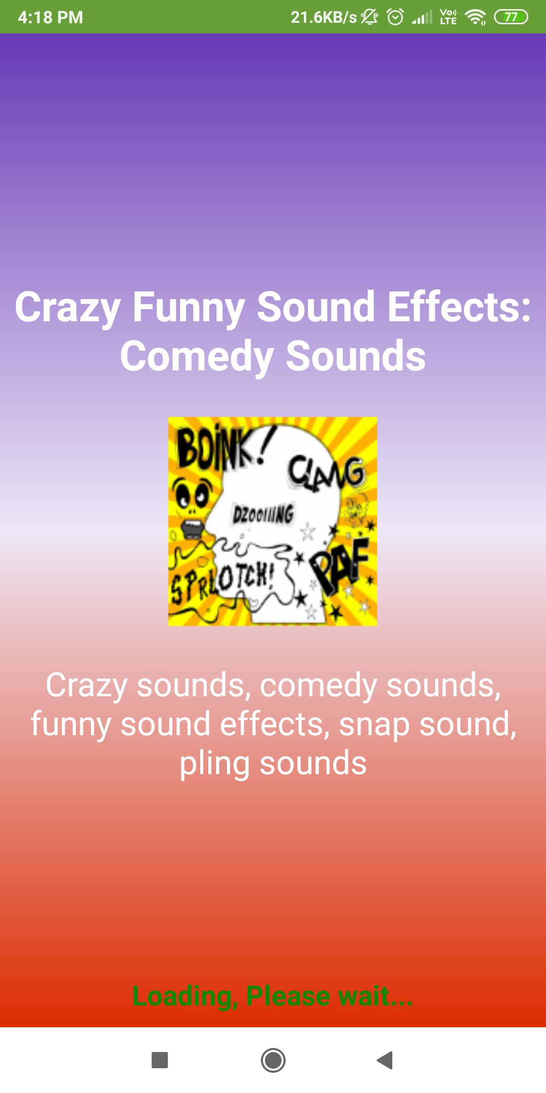 Android İndirme için Crazy Funny Sound Effects: Comedy Sounds APK