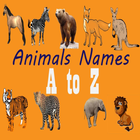 Animal Names for Kids icône