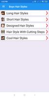 برنامه‌نما Boys Hair Styles عکس از صفحه