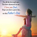 Fathers Day: Greeting, Photo F APK