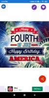 Happy 4th July:Greeting, Photo screenshot 1